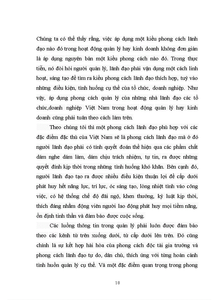 image for page Thực Trạng Phong Cách Lãnh Đạo Độc Đoán Trong Công Tác Quản Lý