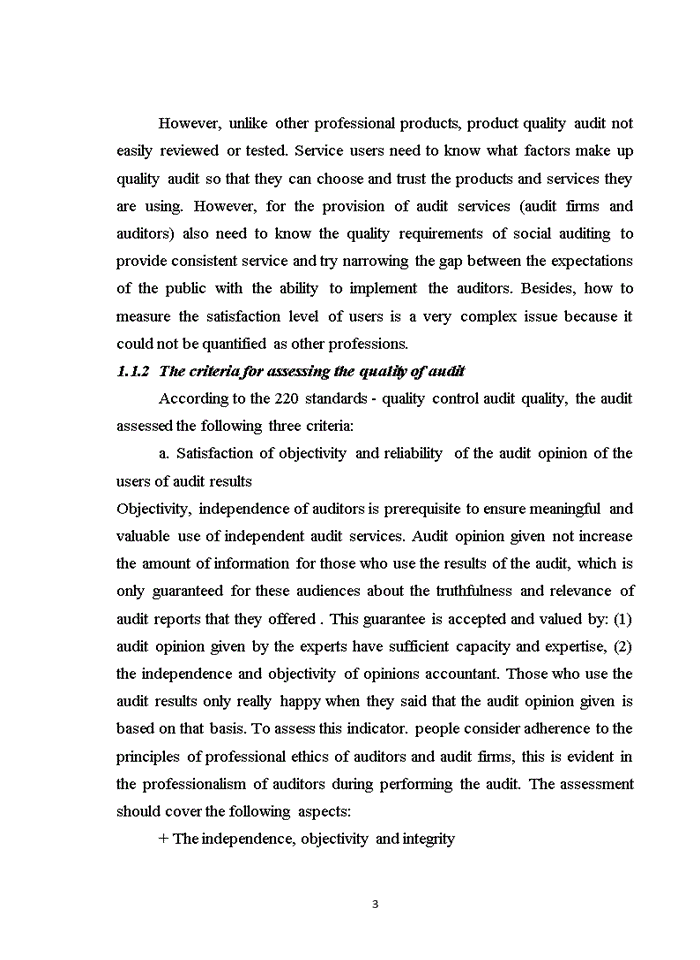 image for page Assessments and recommendations for quality control within vietnam audit firm