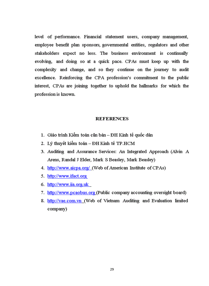 image for page Assessments and recommendations for quality control within vietnam audit firm