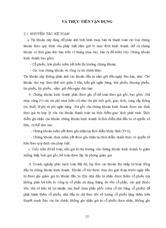 image for page Một số ý kiến đề xuất nhằm hoàn thiện kế toán chứng khoán kinh doanh