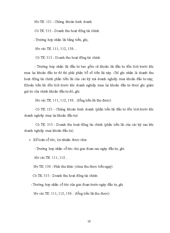 image for page Một số ý kiến đề xuất nhằm hoàn thiện kế toán chứng khoán kinh doanh
