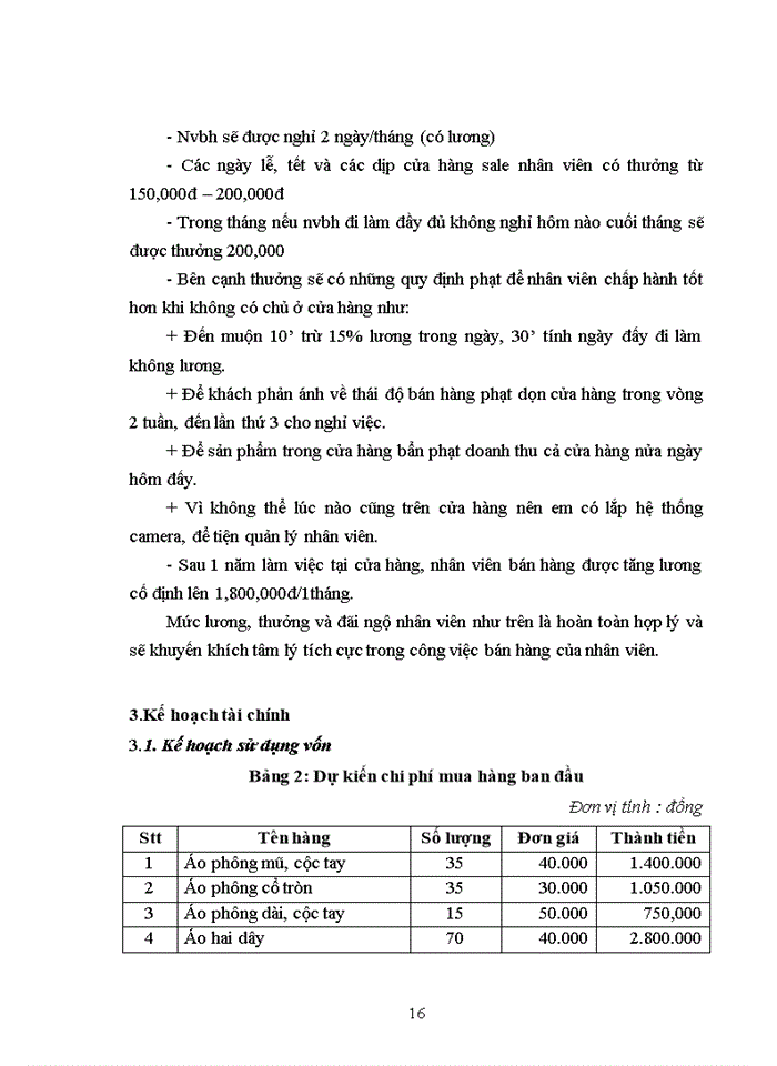 image for page Kế hoạch khởi sự kinh doanh: Thành lập cửa hàng quần áo thời trang nữ Jet Shop