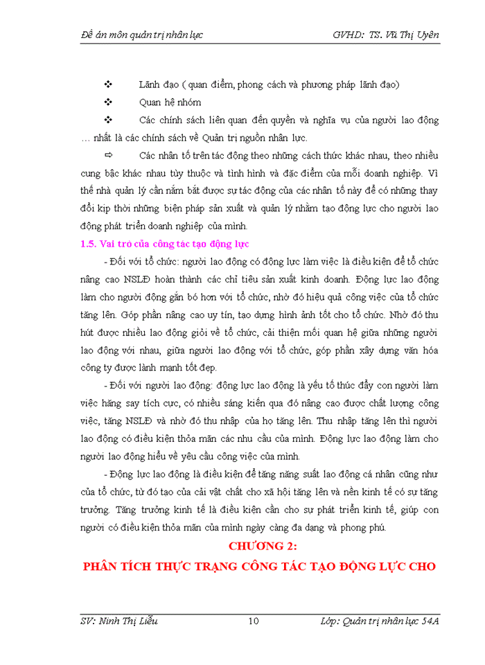 image for page Một số giải pháp nhằm hoàn thiện công tác  tạo động lực cho người lao động  tại CTCP LEMON HÀ NỘI