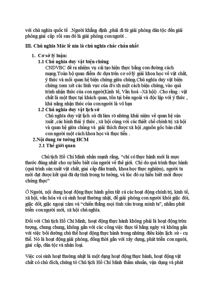 image for page Phân tích luận điểm của Hồ Chí Minh: Bây giờ học thuyết nhiều, chủ nghĩa nhiều, nhưng, chủ nghĩa chân chính nhất, chắc chắn nhât, cách mạng nhất là chủ nghĩa Mác-Lênin