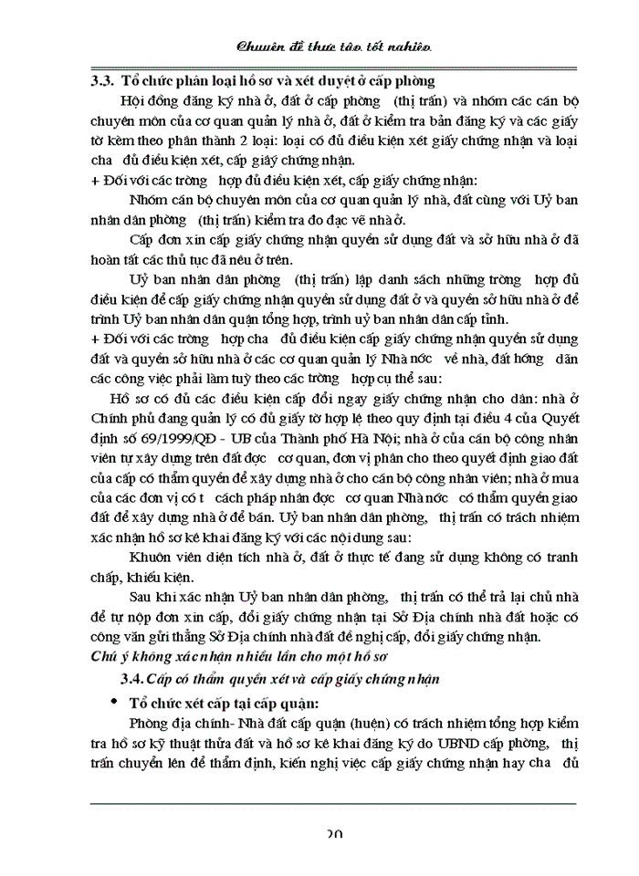 image for page Thực trạng và giải pháp nhằm đẩy nhanh công tác cấp giấy chứng nhận quyền sử dụng đất ở và quyền sở hữu nhà ở trên địa bàn quận Long Biên của TP. Hà Nội