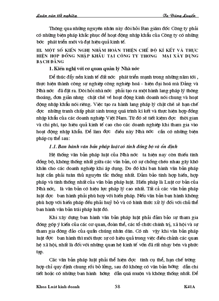image for page Thực tiễn ký kết và thực hiện hợp đồng nhập khẩu máy công trình xây dựng tại Công ty thương mại xây dựng Bạch Đằng