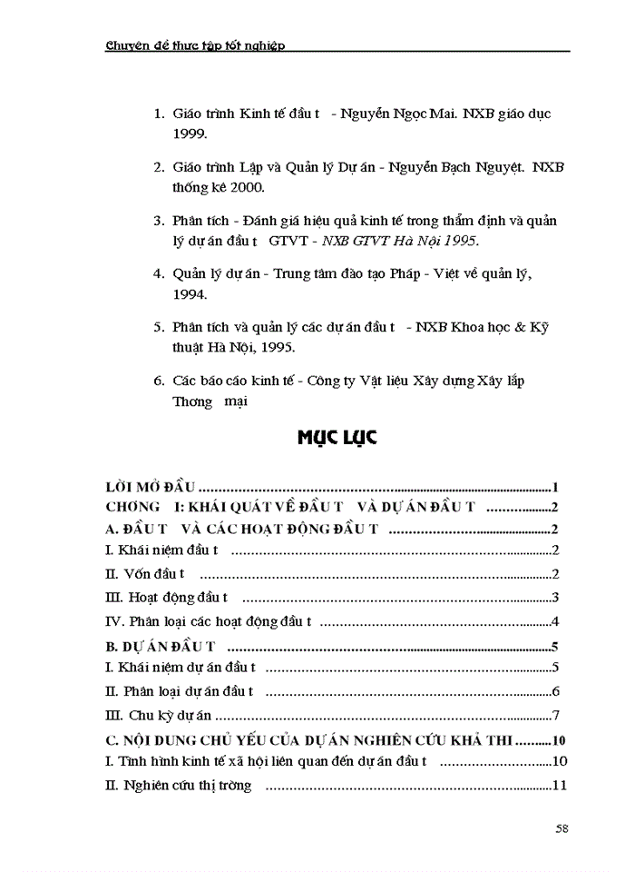 image for page Phân tích dự án đầu tư xây dựng tổ hợp sản xuất bê tông thương phẩm và bê tông đúc sẵn của Công ty vật liệu xây dựng và xây lắp thương mại - Bộ thương mại