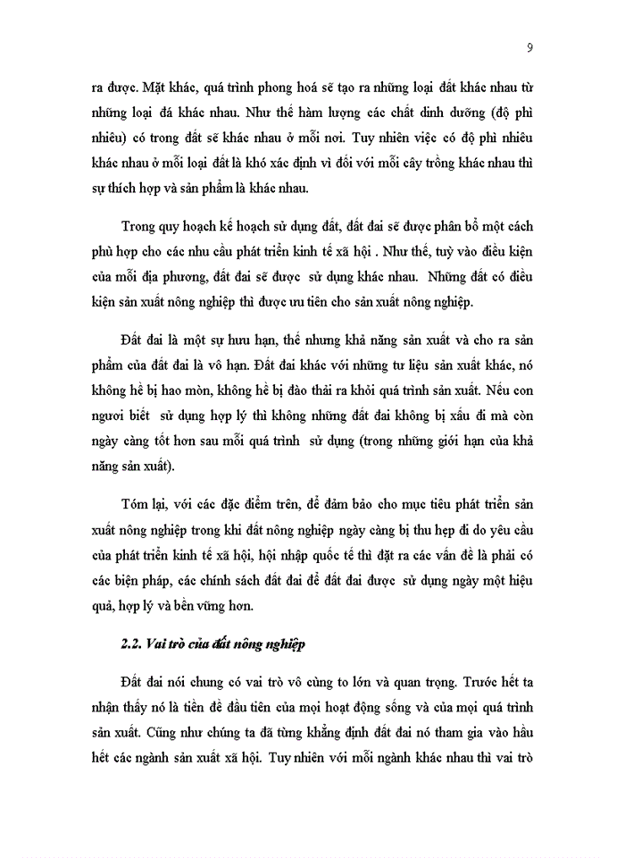 image for page Thực trạng và giải pháp về quản lý Nhà nước đối với đất nông nghiệp trên địa bàn huyện Hoài Đức tỉnh Hà Tây