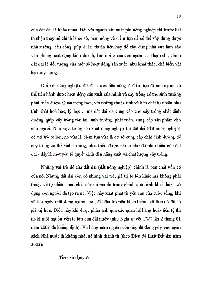 image for page Thực trạng và giải pháp về quản lý Nhà nước đối với đất nông nghiệp trên địa bàn huyện Hoài Đức tỉnh Hà Tây