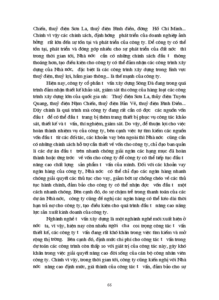 image for page Đầu tư nâng cao năng lực năng lực sản xuất kinh doanh ở công ty cổ phần tư vấn xây dựng Sông Đà