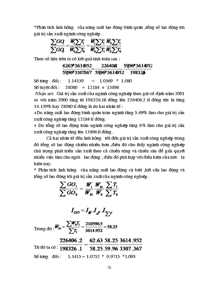 image for page Vận dụng phương pháp thống kê để phân tích một số chỉ tiêu kết quả sản xuất kinh doanh ngành công nghiệp Việt Nam thời kỳ 1998-2001