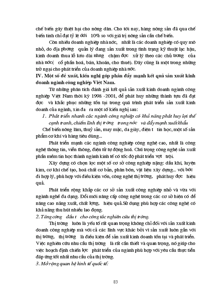 image for page Vận dụng phương pháp thống kê để phân tích một số chỉ tiêu kết quả sản xuất kinh doanh ngành công nghiệp Việt Nam thời kỳ 1998-2001