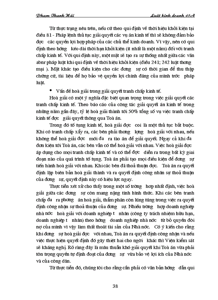 image for page Giải quyết tranh chấp kinh tế bằng toà án