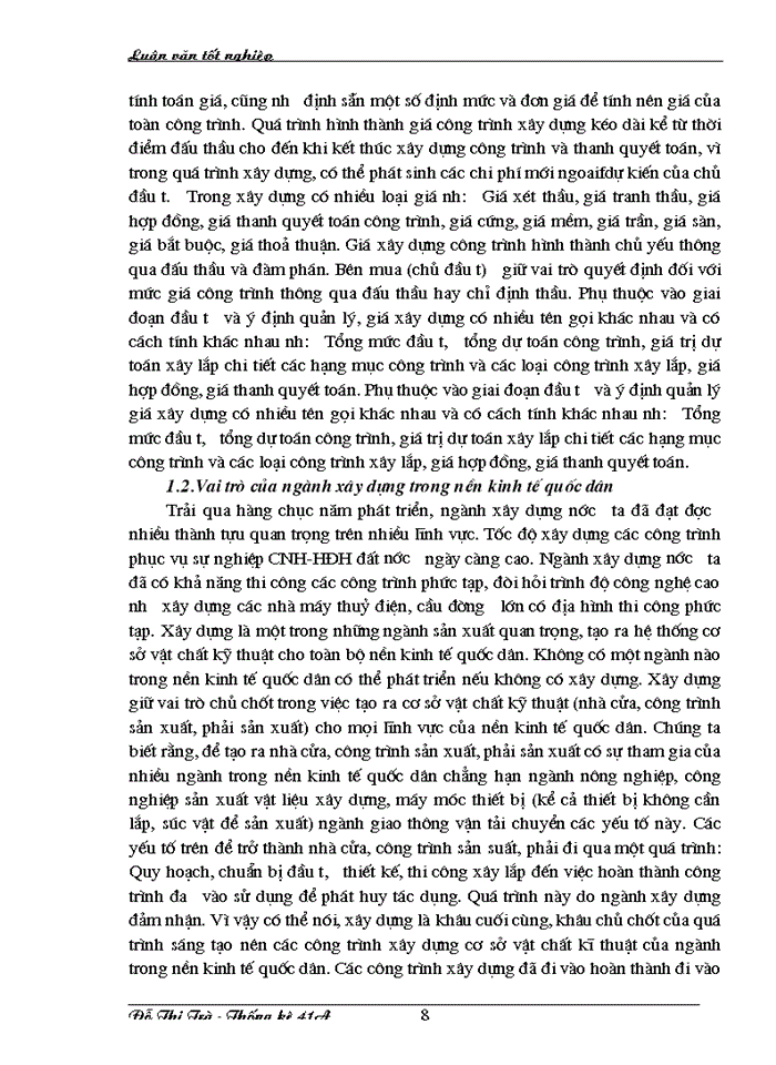 image for page Nghiên cứu hệ thống chỉ tiêu kết quả sản xuất kinh doanh của Tổng công ty  xây dựng Sông Đà giai đoạn 1996-2002 và dự đoán giai đoạn 2003-2004