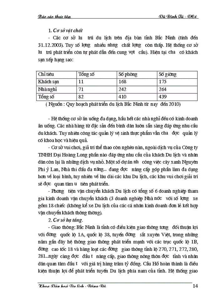 image for page Một số giải pháp nhằm nâng cao hiệu quả khai thác du lịch đới với các di tích lịch sử văn hoá của Bắc Ninh