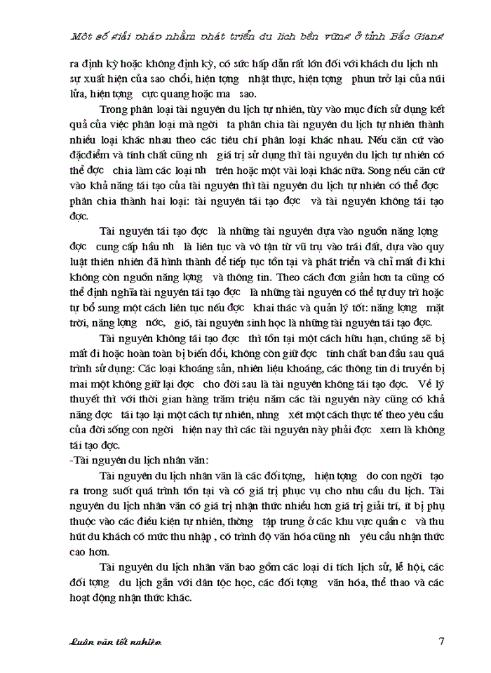 image for page Một số giải pháp nhằm phát triển du lịch bền vững ở tỉnh Bắc Giang