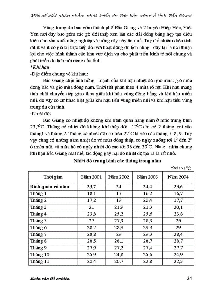 image for page Một số giải pháp nhằm phát triển du lịch bền vững ở tỉnh Bắc Giang