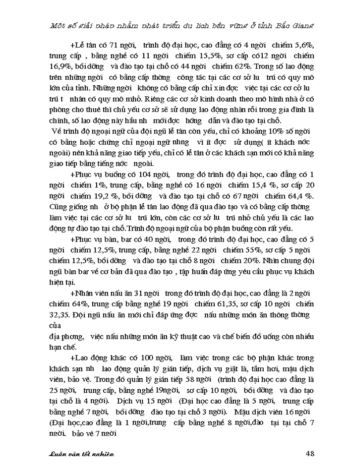 image for page Một số giải pháp nhằm phát triển du lịch bền vững ở tỉnh Bắc Giang