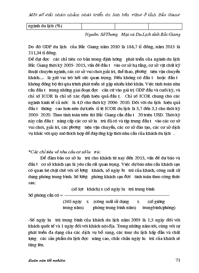 image for page Một số giải pháp nhằm phát triển du lịch bền vững ở tỉnh Bắc Giang