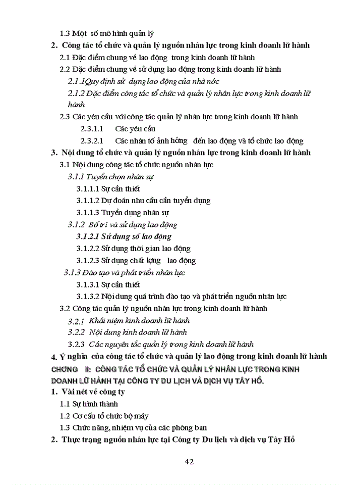 image for page Các giải pháp nâng cao hiệu quả quản lý nguồn nhân lực trong kinh doanh lữ hành tại Công ty Du lịch và dịch vụ Tây Hồ