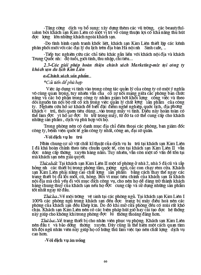 image for page Cơ sở lí  luận chung về MARKETING –MIX  trong kinh doanh khách sạn