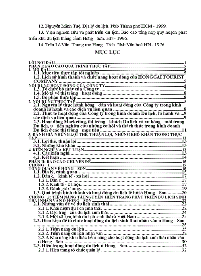 image for page Lịch sử hình thành và chức năng hoạt động của HONGGAI TOURIST COMPANY