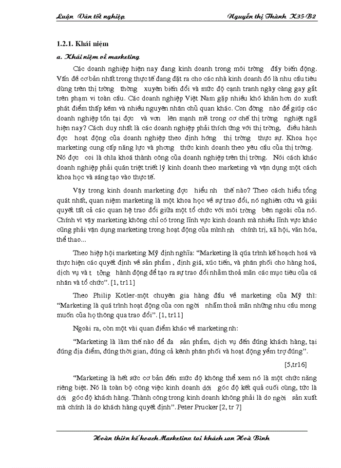 image for page Nghiên cứu những vấn đề cơ bản về lý luận và thực tiễn kế hoạch marketing trong kinh doanh