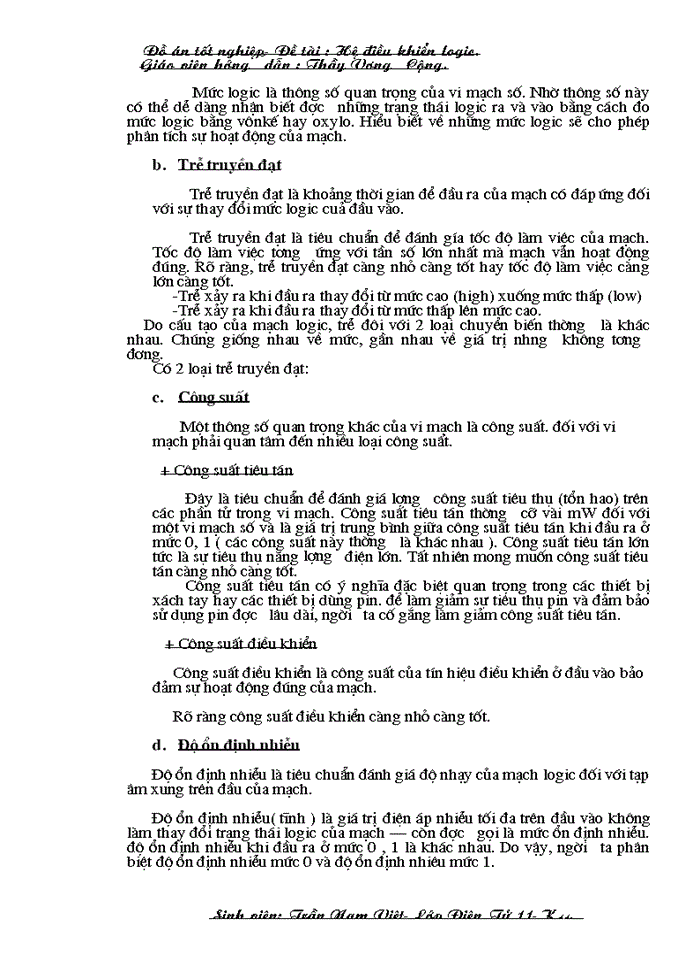 image for page Hệ thống điều khiển logic