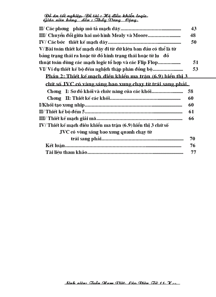 image for page Hệ thống điều khiển logic