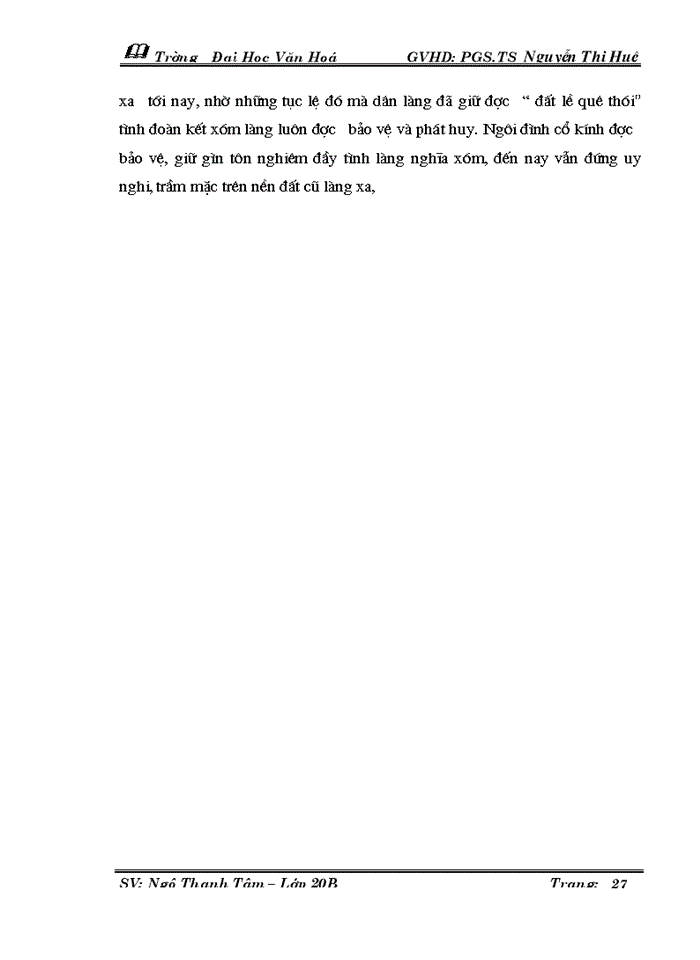 image for page Giá trị kiến trúc - nghệ thuật - văn hoá và lễ hội truyền thống của đình hồi quan