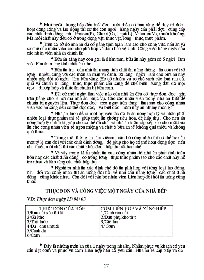 image for page Quy trình về vệ sinh dinh dưỡng an toàn thực phẩm trong ăn uống