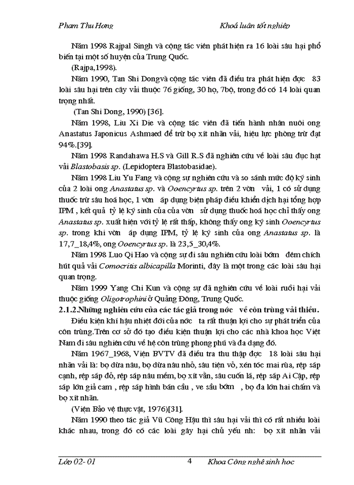 image for page Điều tra thành phần côn trùng trên cây vải thiều và nghiên cứu đặc điểm hình thái, sinh học, sinh thái của bọ rùa 18 chấm Harmonia sedecimnotata Fabr. tại Sóc Sơn Hà Nội và các vùng phụ cận năm 2005_2006