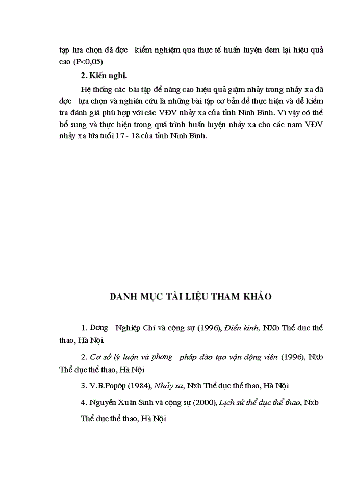image for page Nghiên cứu hệ thống các bài tập nhằm nâng cao thành tích nhảy xa ưỡn thân cho nam vận động viên lứa tuổi 17 - 18 tỉnh Ninh Bình
