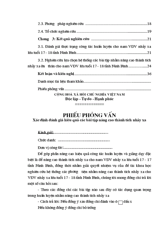image for page Nghiên cứu hệ thống các bài tập nhằm nâng cao thành tích nhảy xa ưỡn thân cho nam vận động viên lứa tuổi 17 - 18 tỉnh Ninh Bình