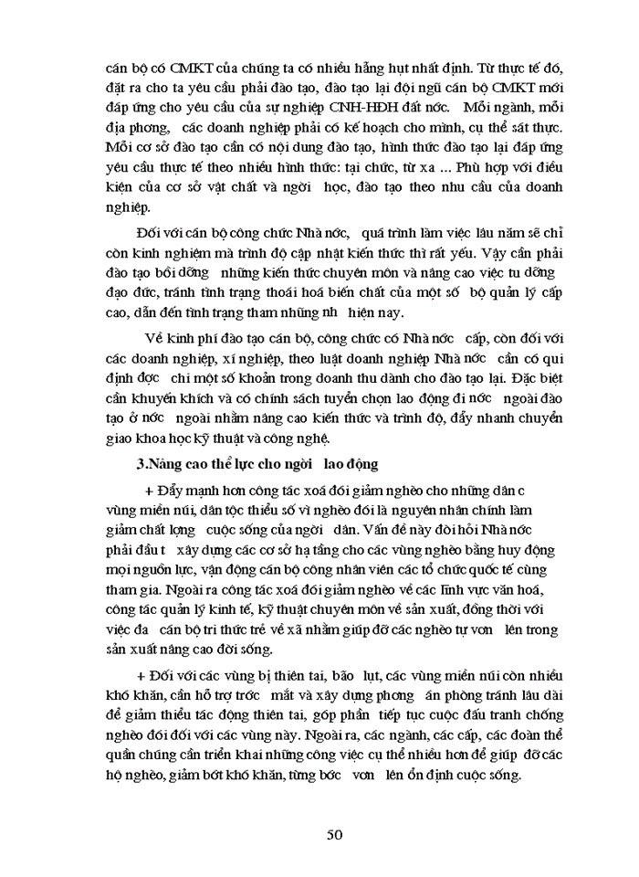 image for page Các giải pháp nâng cao chất lượng nguồn nhân lực trên địa bàn huyện Từ Liêm 2001 -- 2010