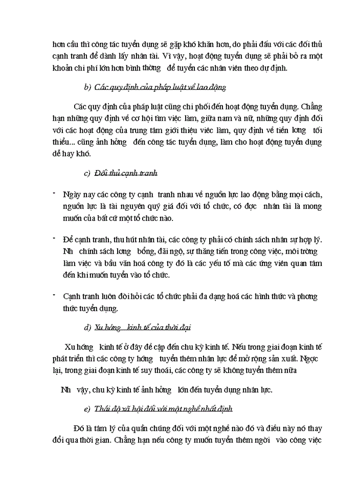 image for page Một số giải pháp và kiến nghị nhằm nâng cao chất lượng tuyển mộ, tuyển chọn tại công ty Đông Đô-Bộ Quốc Phòng