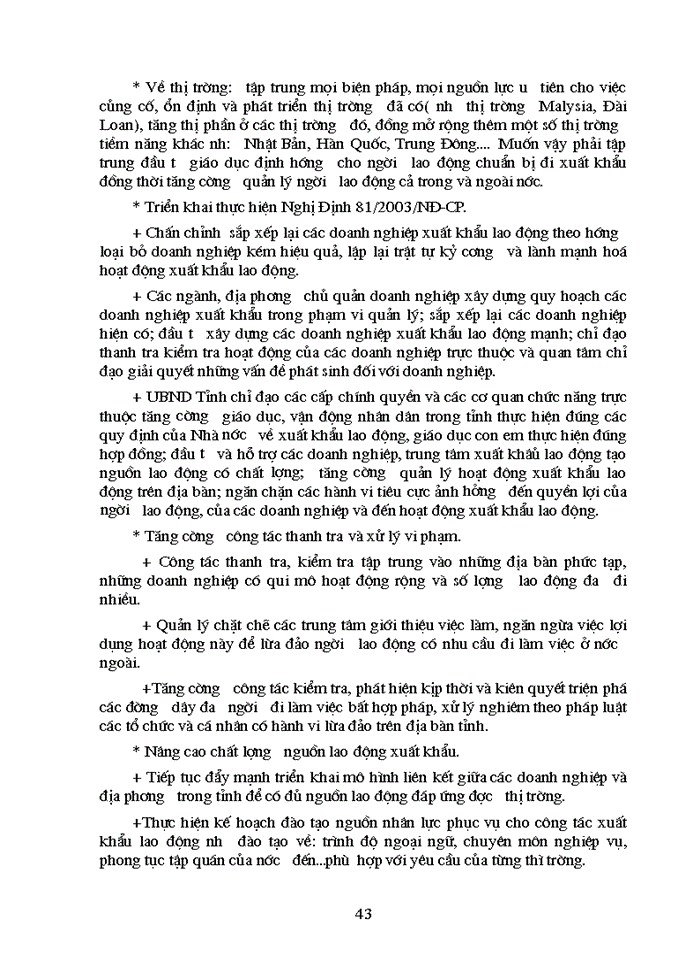 image for page Một số biện pháp giải quyết việc làm cho người lao động trên địa bàn tỉnh Hà Tây