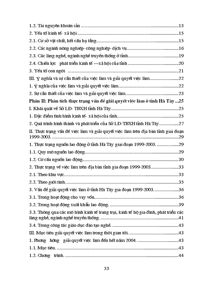 image for page Một số biện pháp giải quyết việc làm cho người lao động trên địa bàn tỉnh Hà Tây