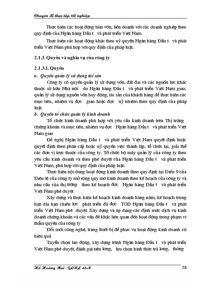 image for page Hoàn thiện cơ cấu tổ chức bộ máy quản lý của Công ty Chứng khoán Ngân hàng Đầu tư và phát triển Việt Nam tại Hội sở