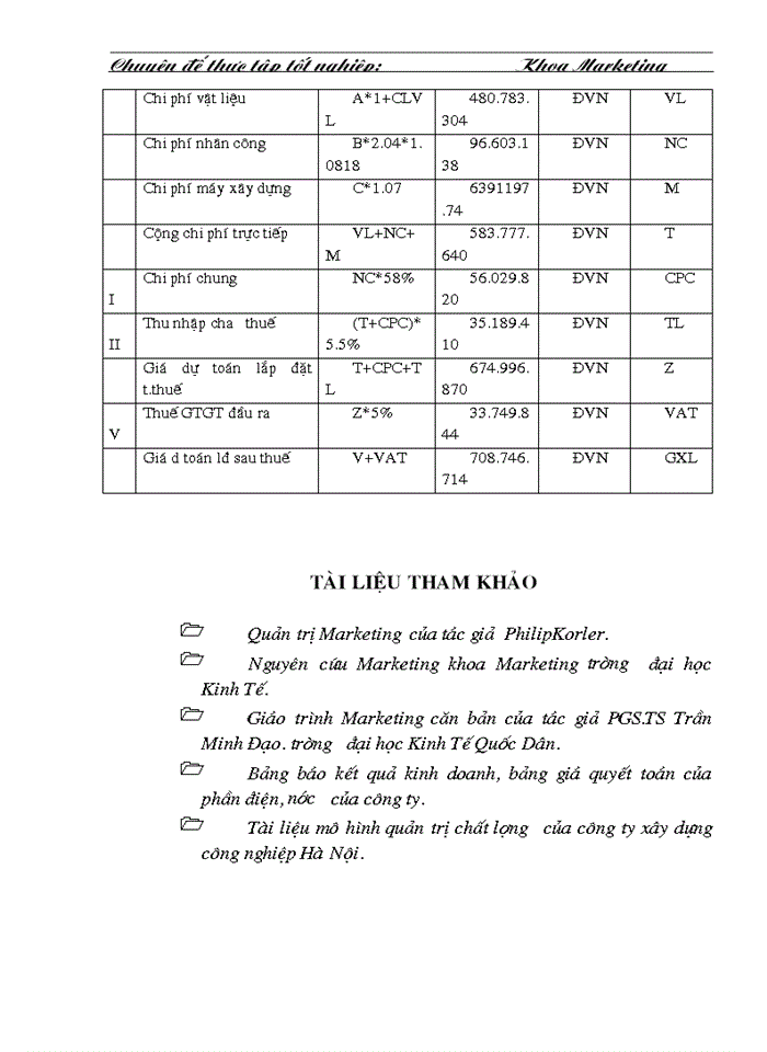 image for page Tổ chức hệ thống thông tin và nghiên cứu marketing trong công ty xây dựng công nghiệp Hà - Nội.