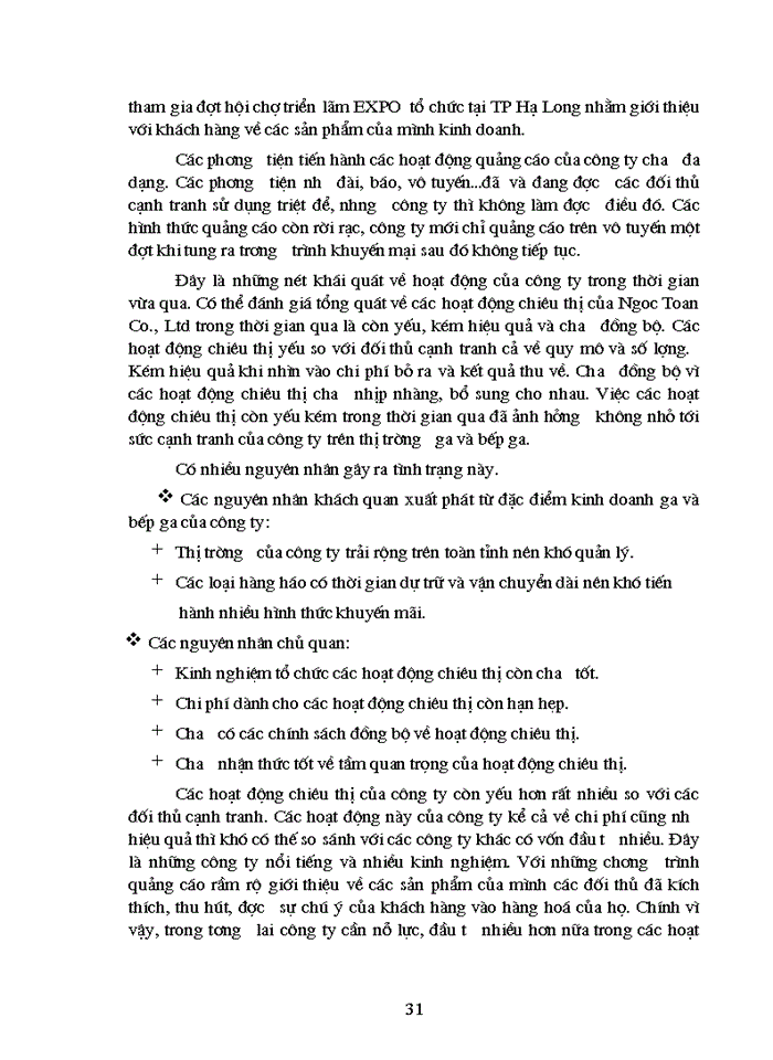 image for page ''Giải pháp nâng cao khả năng cạnh tranh trong lĩnh vực kinh doanh Gaz và Bếp ga ở Công ty TNHH Thương mại và Dịch vụ Ngọc Toản