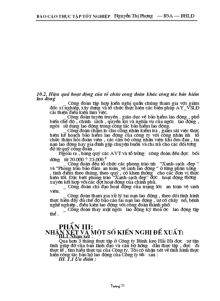 image for page Thực trạng công tác bảo hộ lao động tại công ty bánh kẹo hải hà