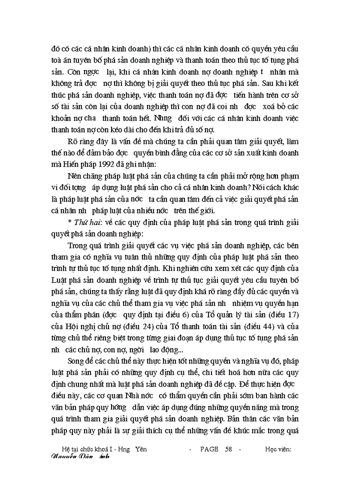 image for page Trình tự thủ tục tố tụng trong quá trình giải quyết yêu cầu tuyến bố phá sản doanh nghiệp