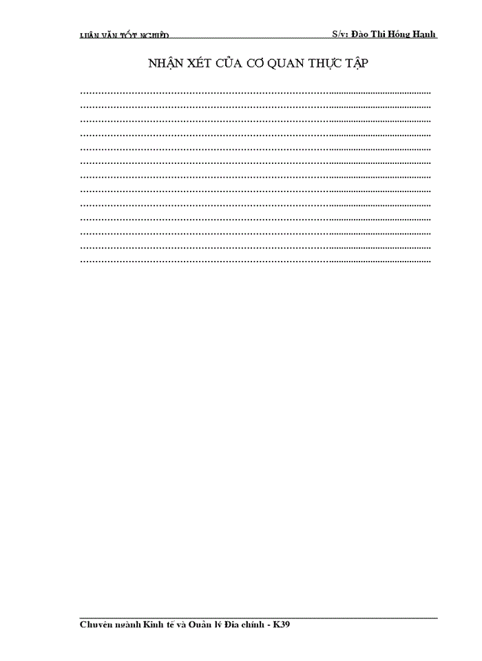 image for page Cơ sở khoa học của quy hoạch sử dụng đất đai huyện Lộc Bình- Tỉnh Lạng Sơn thời kỳ 2000- 2010