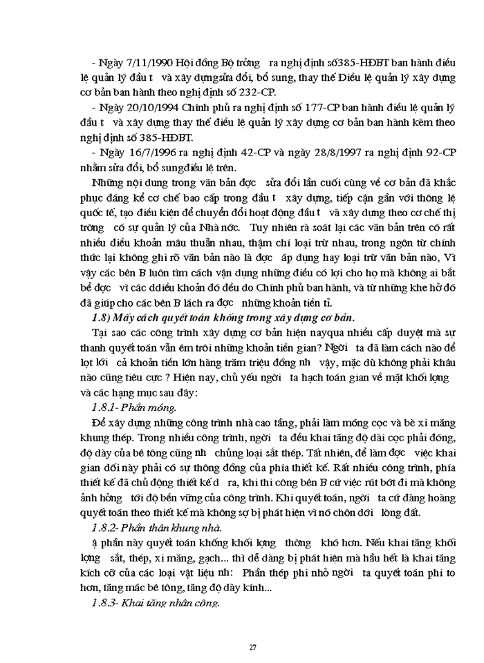 image for page THực trạng về đầu tư xây dựng cơ bản - nguyên nhân và sự cần thiết phải chống thất thoát, lãng phí vốn ngân sách  trong đầu tư xây dựng cơ bản