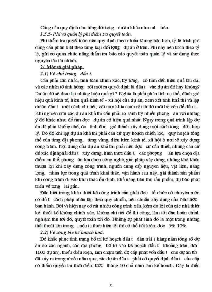 image for page THực trạng về đầu tư xây dựng cơ bản - nguyên nhân và sự cần thiết phải chống thất thoát, lãng phí vốn ngân sách  trong đầu tư xây dựng cơ bản
