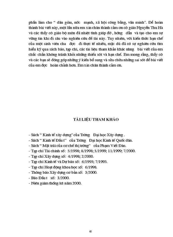 image for page THực trạng về đầu tư xây dựng cơ bản - nguyên nhân và sự cần thiết phải chống thất thoát, lãng phí vốn ngân sách  trong đầu tư xây dựng cơ bản