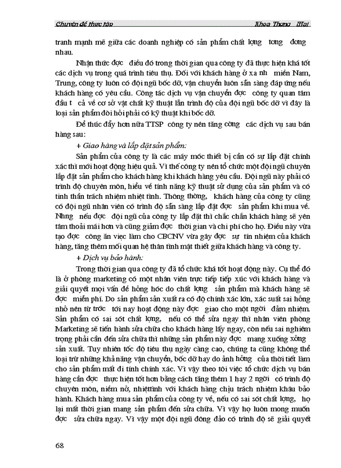 image for page Một số biện pháp  đầy mạnh hoạt động tiêu thụ sản phẩm ở Công ty thiết bị đo điện