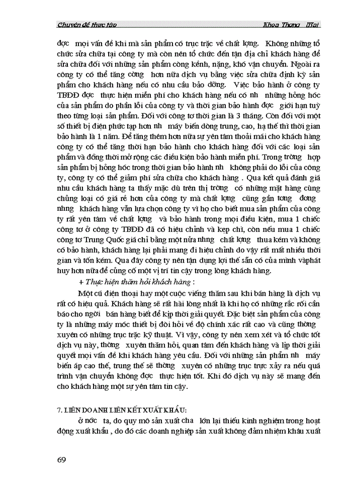 image for page Một số biện pháp  đầy mạnh hoạt động tiêu thụ sản phẩm ở Công ty thiết bị đo điện