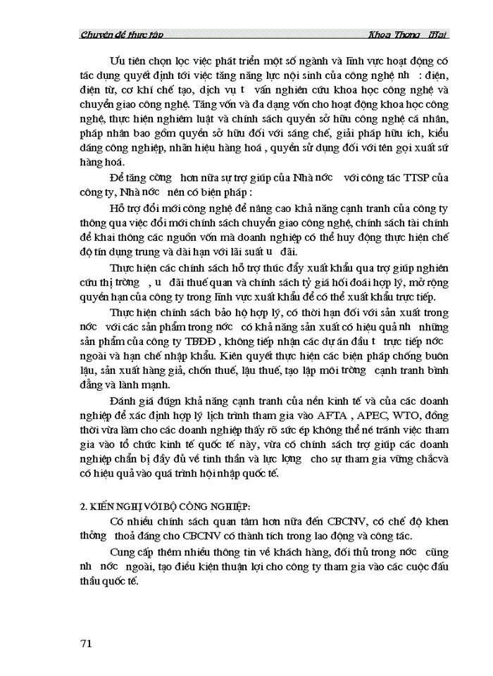 image for page Một số biện pháp  đầy mạnh hoạt động tiêu thụ sản phẩm ở Công ty thiết bị đo điện